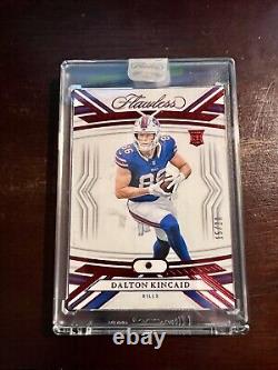 2023 Panini Flawless Dalton Kincaid Ruby Gemstone RC 15/20 Buffalo Bills