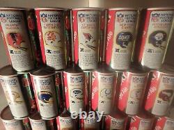 27 of 28 Canada Dry NFL Soda Can Set Unopened Never-filled missing Buffalo Bills