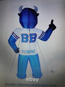7' Air Blow Up LED Inflatable NFL Buffalo Bills Billy Mascot Yard Decoration
