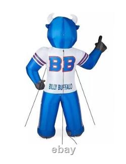 7' Air Blown LED Inflatable NFL Buffalo Bills Billy Mascot Yard Decor