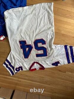 8 vtg Buffalo Bills reseller LOT jersey champion puma flutie moulds stitched