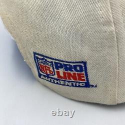 90's Buffalo Bills Logo Athletic Sharktooth NFL Pro Line Snapback Hat Cap Blue