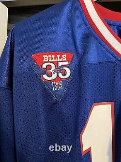 AUTHENTIC Mitchell & Ness Earl Jim KELLY 1994 Buffalo BILLS Jersey- 52 $275 NEW