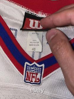 Adult 48 Jim Kelly Buffalo Bills Jersey Wilson NFL Authentic Sorrentinos Usa Vtg