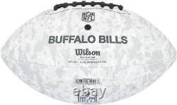 Amari Cooper Buffalo Bills Autographed Wilson 2024 Salute to Service Football