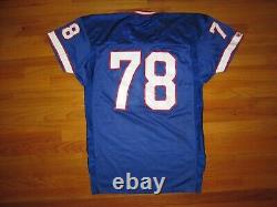Authentic CHAMPION Vtg 90s Game Style Cut Buffalo Bills Jersey #78 Bruce Smith