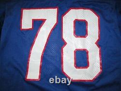 Authentic CHAMPION Vtg 90s Game Style Cut Buffalo Bills Jersey #78 Bruce Smith