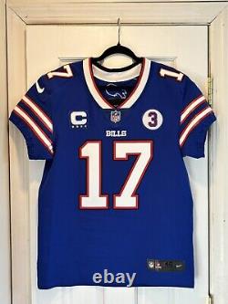 Authentic Josh Allen Buffalo Bills Nike Elite Jersey Mens Size 40