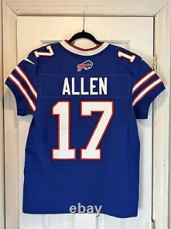 Authentic Josh Allen Buffalo Bills Nike Elite Jersey Mens Size 40