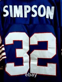 Authentic Mitchell & Ness OJ Simpson Buffalo Bills Throwback NFL Jersey Mens 54