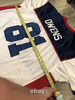 Authentic Reebok Buffalo Bills Terrell Owens On Field Jersey Men's Size 60