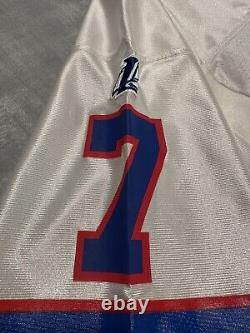 Authentic Vintage Logo Athletic Pro Line NFL Buffalo Bills Doug Flutie Jersey