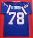 Authentic And Rare Bruce Smith Buffalo Bills Jersey Autographed / Signed Reebok