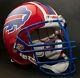 Bruce Smith Buffalo Bills Schutt Njop Football Helmet Facemask Seattle Blue