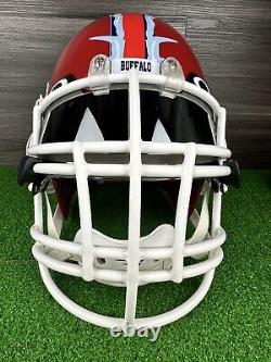 BUFFALO BILLS Authentic THROWBACK Football Helmet Bruce Smith Size XL/2XL