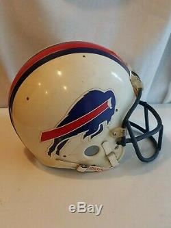 BUFFALO BILLS Football Helmet Game Used Worn 1981 Riddell Original NFL