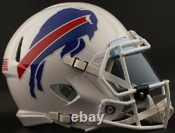 BUFFALO BILLS NFL Authentic GAMEDAY Football Helmet with COLORED Eye Shield