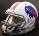 Buffalo Bills Nfl Authentic Gameday Football Helmet With Cu-s2bd-sw Facemask