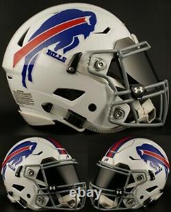 BUFFALO BILLS NFL Authentic GAMEDAY Football Helmet with Eye Shield Visor