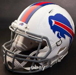 BUFFALO BILLS NFL Authentic GAMEDAY Football Helmet with S2BD-SP Facemask