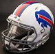 Buffalo Bills Nfl Authentic Gameday Football Helmet With S2bd-sp Facemask