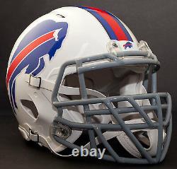 BUFFALO BILLS NFL Authentic GAMEDAY Football Helmet with S2BDC-TX-LW Facemask