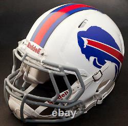 BUFFALO BILLS NFL Authentic GAMEDAY Football Helmet with S2EG Facemask