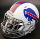 Buffalo Bills Nfl Authentic Gameday Football Helmet With S2eg-ii-sp Facemask