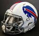 Buffalo Bills Nfl Authentic Gameday Football Helmet With S2eg-sw-sp Facemask