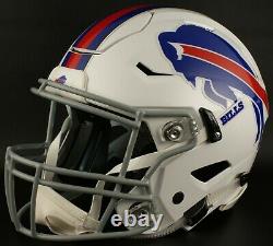 BUFFALO BILLS NFL Authentic GAMEDAY Football Helmet with SF-2BD Facemask