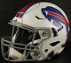 Buffalo Bills Nfl Authentic Gameday Football Helmet With Sf-2bd Facemask