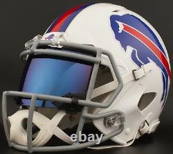 BUFFALO BILLS NFL Authentic GAMEDAY Football Helmet with SHOC 2.0 Eye Shield