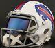Buffalo Bills Nfl Authentic Gameday Football Helmet With Shoc 2.0 Eye Shield