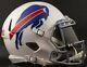 Buffalo Bills Nfl Football Helmet With Black-tint Visor / Eye Shield