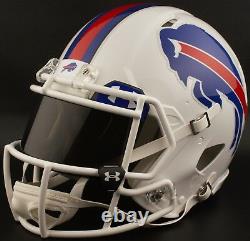 BUFFALO BILLS NFL Football Helmet with BLACK-TINT Visor / Eye Shield