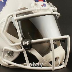 BUFFALO BILLS NFL Football Helmet with CHROME MIRROR Visor / Eye Shield