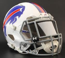 BUFFALO BILLS NFL Football Helmet with MIRROR CHROME Visor / Eye Shield