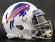 Buffalo Bills Nfl Football Helmet With Nike Black Visor / Eye Shield