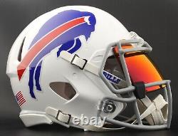BUFFALO BILLS NFL Football Helmet with Oakley TORCH Visor / Eye Shield