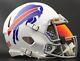 Buffalo Bills Nfl Football Helmet With Oakley Torch Visor / Eye Shield