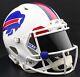Buffalo Bills Nfl Football Helmet With Revo Black Visor / Eye Shield