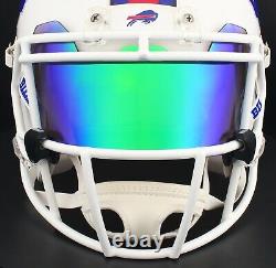 BUFFALO BILLS NFL Football Helmet with REVO EMERALD Visor / Eye Shield