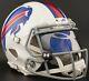 Buffalo Bills Nfl Gameday Replica Football Helmet With Ua Logo Eye Shield