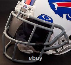 BUFFALO BILLS NFL Schutt EGOP Football Helmet Facemask/Faceguard (GRAY)