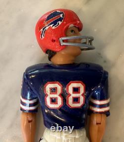 BUFFALO BILLS Original NFL Action Team Mate Football Player With Stand, Ball RARE