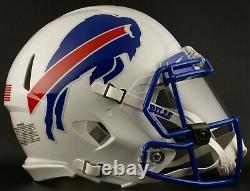 BUFFALO BILLS Tribute NFL Football Helmet with Nike CLEAR Visor / Eye Shield