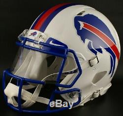 BUFFALO BILLS Tribute NFL Football Helmet with Nike CLEAR Visor / Eye Shield