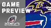 Baltimore Ravens Vs Buffalo Bills Nfl Divisional Round Preview