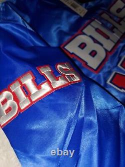 Bills Mafia Buffalo Bills Pro Standard Quilt Line Full Snap Jacket Sz XL