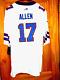 Brand New With Tags Josh Allen Buffalo Bills White Football Jersey, Size Large